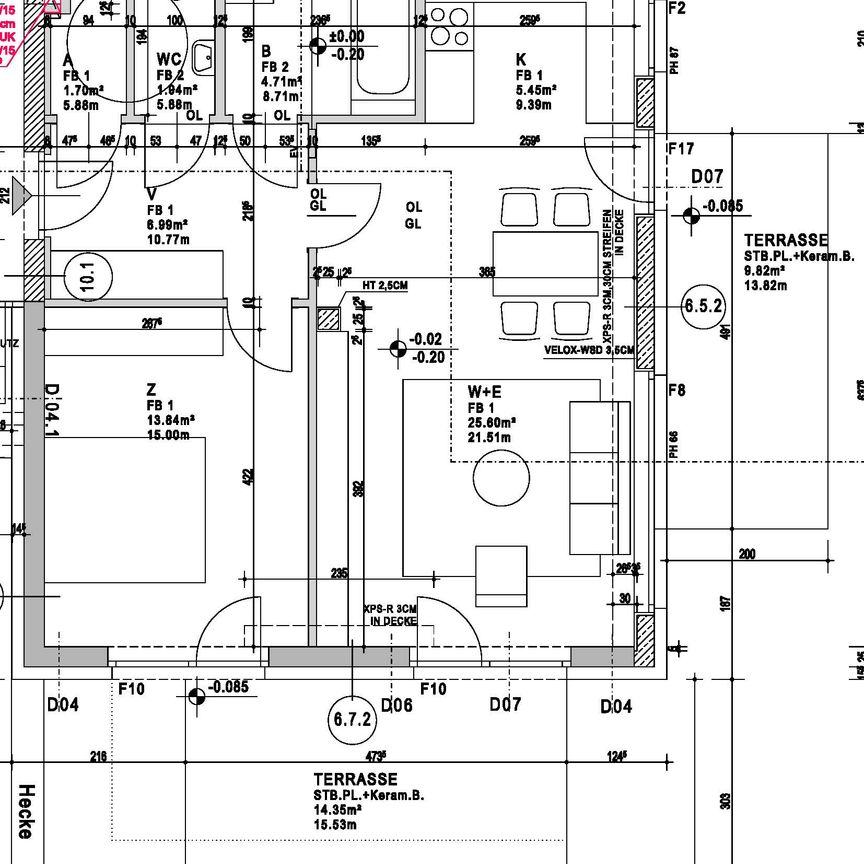 GARTENWOHNUNG mit 2 Zimmern, Küche und Carport-Parkplatz zu vermieten - Photo 2