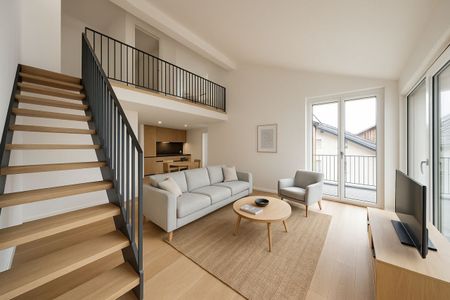 Furnished 3.5p duplex with partial view of the lake - Foto 2