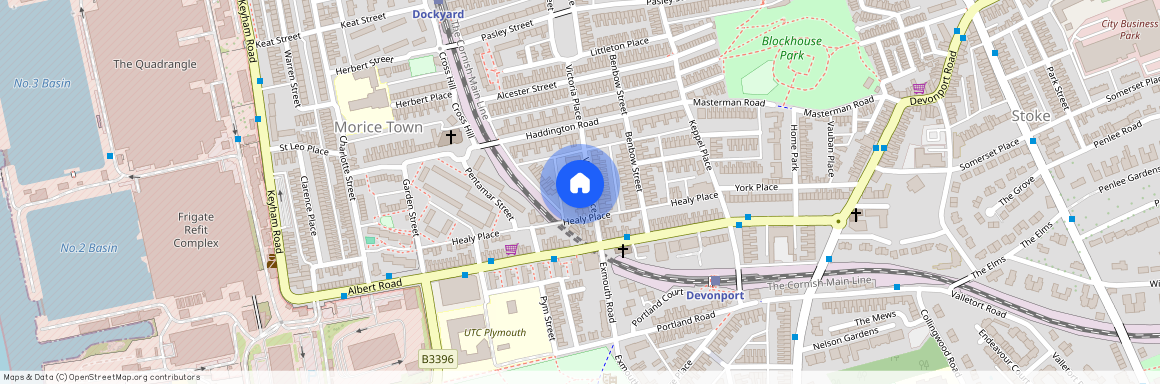 15 Victoria Place, Stoke, Plymouth, PL2