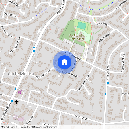 Dennis Road, Corfe Mullen, Wimborne, Dorset, BH21