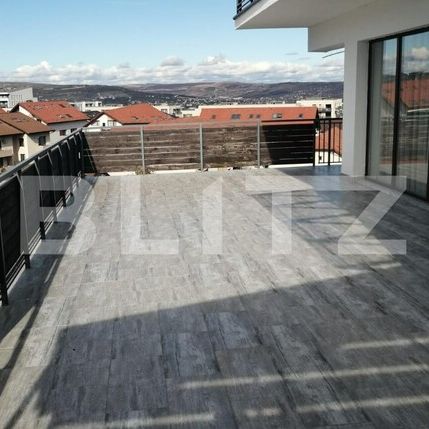 Penthouse, mobilat lux, 120 mp, 2 garaje, 3 terase, zona Lidl! - Fotografie 1