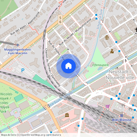 2502, Biel, Promenade De La Suze / Schüsspromenade, 9