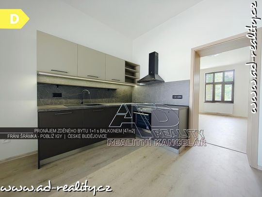 Pronájem bytu 1+1 40 m², Fráni Šrámka, České Budějovice - Fotografie 1