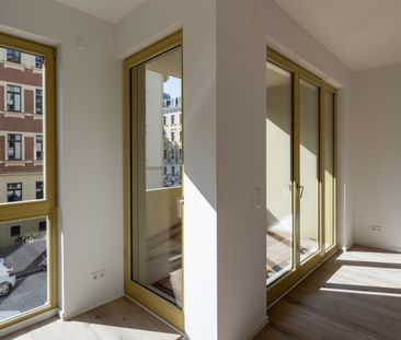 Hochwertige Neubauwohnung im Süden von Leipzig! Parkett / Fubo-Heiz... - Photo 3