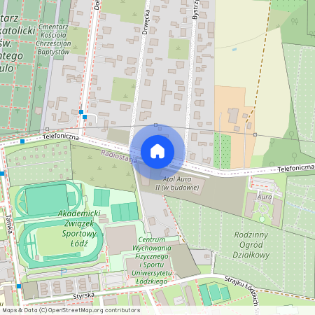 ul. Telefoniczna, Niciarniana, Widzew, Łódź, łódzkie