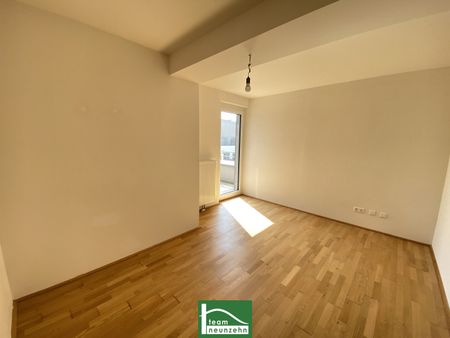 Tolle Neubauwohnung mit großer Fensterfront und Terrasse! – in 6 Min. zum Bahnhof Floridsdorf – inkl. Einbauküche und top Ausstattung! - Photo 5