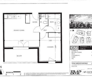Location Appartement 2 pièces 40m² VILLENAVE D ORNON 33140 - Photo 4
