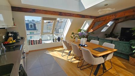 3½ Zimmer-Dachwohnung in Lausanne - Centre-Ville, möbliert, auf Zeit - Photo 3