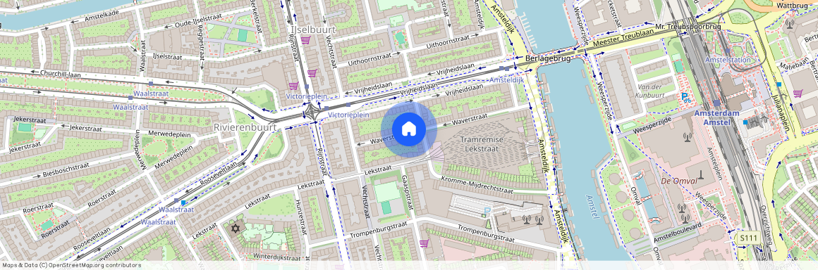 Rijnbuurt, 1079 VN, Waverstraat, Amsterdam