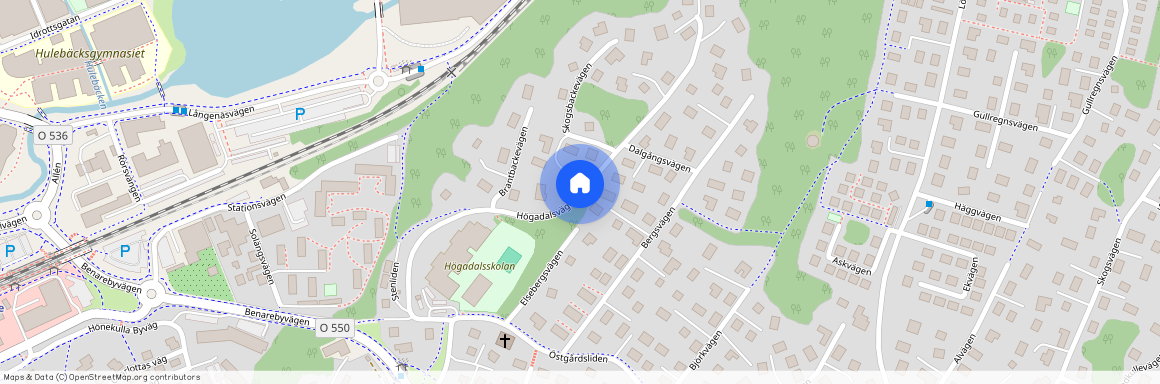 Högadalsvägen, Mölnlycke