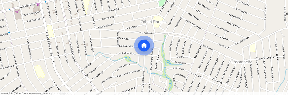 Rua dos Lírios, 5534, Cohab, Porto Velho, Rondônia, 76807862