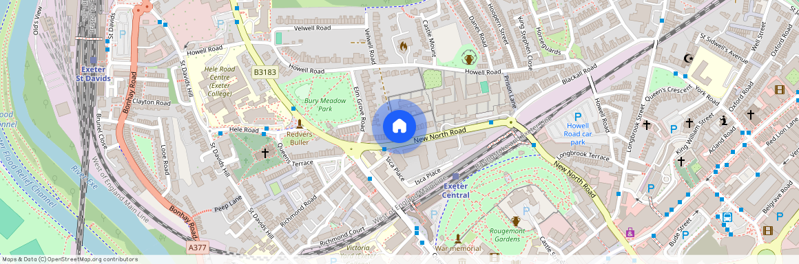 New North Road, Exeter, EX4