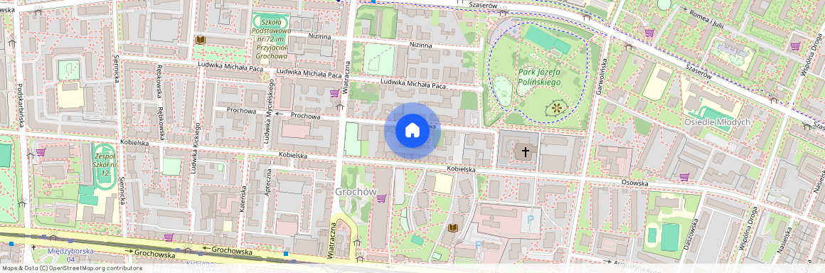 ul. Prochowa, Grochów, Praga-Południe, Warszawa, mazowieckie