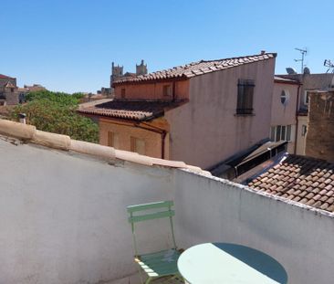 A LOUER T1 MEUBLE AVEC TERRASSE NARBONNE - Photo 4