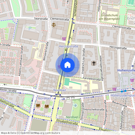 Schleißheimer Straße 154, 80796 München - Schwabing-West