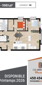 4 1/2 - Napierville - 1 535 $/mois - Photo 3