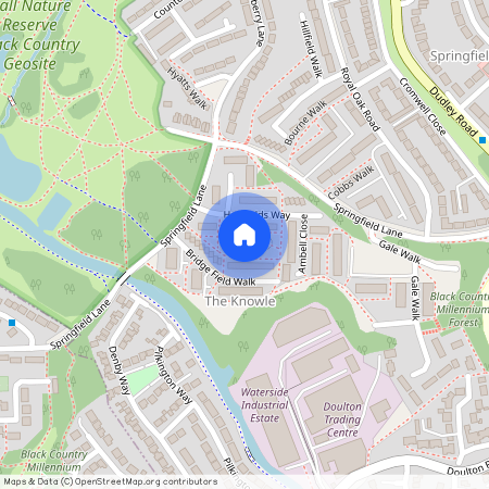 Old Bridge Walk, Rowley Regis, B65
