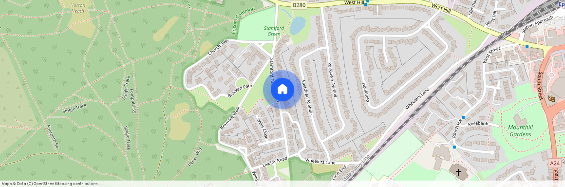 Stamford Green Road, Epsom