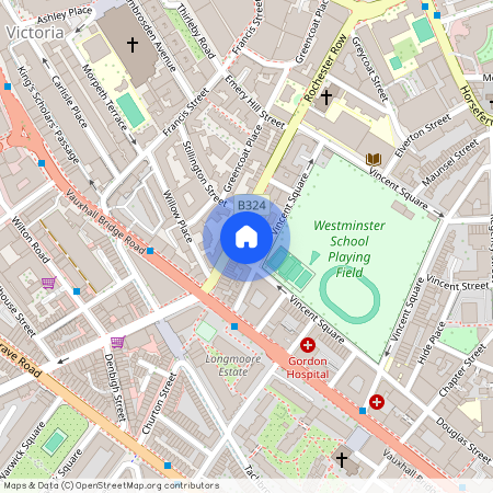 Vincent Square, Westminster, SW1P