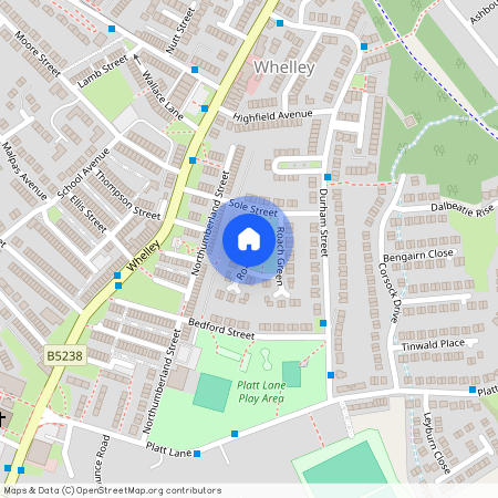 Roach Green, Wigan, WN1