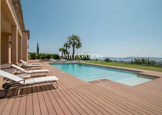 Villa à la location - Grimaud- Vue mer sur le golfe de Saint-Tropez - Photo 1