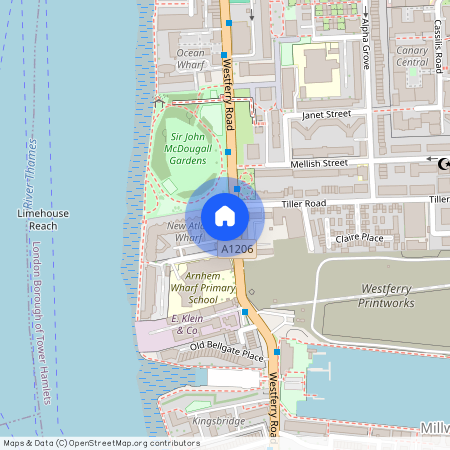 Venus House, 160 Westferry Road, Isle Of Dogs, Westferry, Canary Wharf, London, E14 3SF