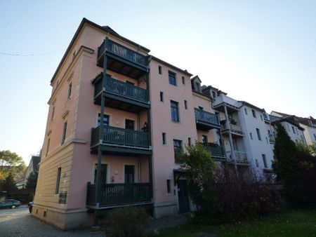 Geräumige 3-Zimmer-Wohnung mit Holzdielenboden und Balkon in Meißen Zaschendorf - Photo 3