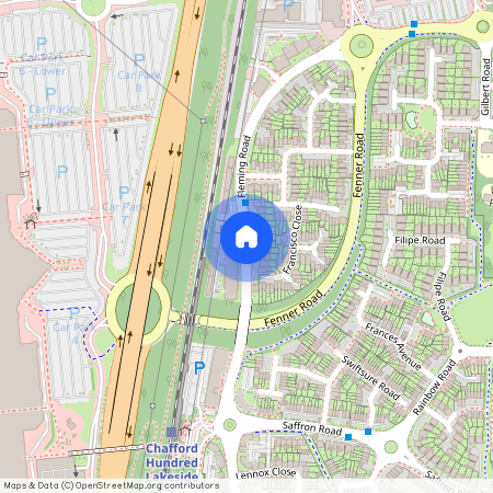 Gower Place Fleming Road Chafford Hun..., Grays