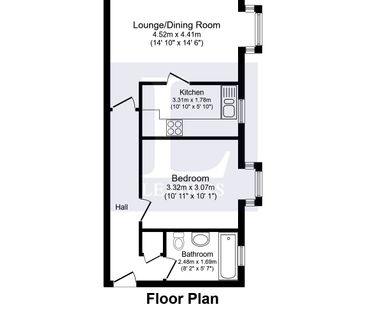 1 bedroom apartment to rent Somerset House, Oriental Road, Woking, ... - Photo 5
