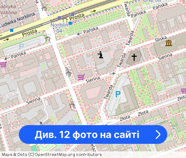 Kawalerka 21,2m2, Warszawa Sienna 85, METRO-rondo ONZ, Daszyńskiego - Фото 1