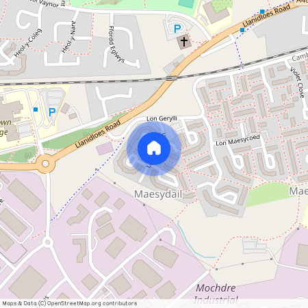 Lon Pantyllyn, Newtown, Powys, SY16