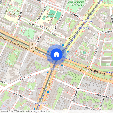 al. gen. Józefa Hallera, Powstańców Śląskich, Krzyki, Wrocław, dolnośląskie