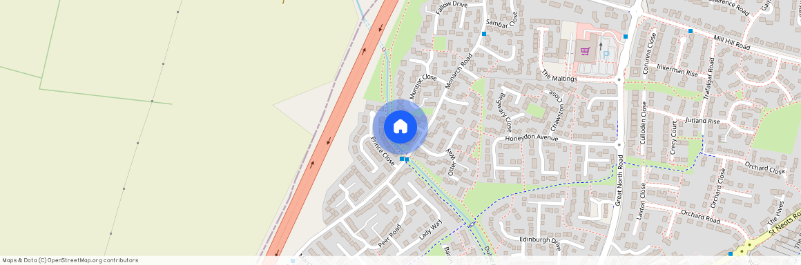 Beaver Close, St. Neots PE19