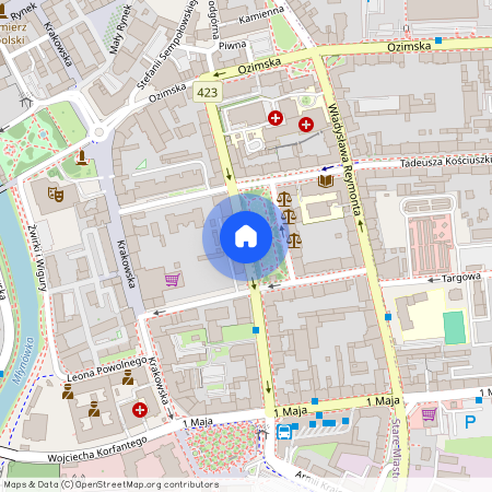 ul. ks. Hugona Kołłątaja, Stare Miasto, Opole, opolskie