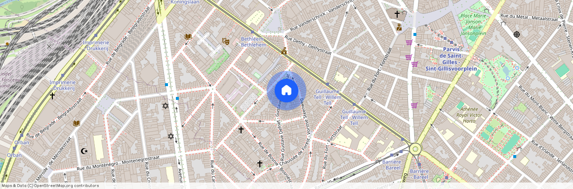 Rue Gustave Defnet, 18, 0D, 1060, Saint-Gilles