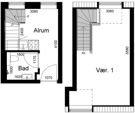 1-værelses studiebolig med hems - Photo 5