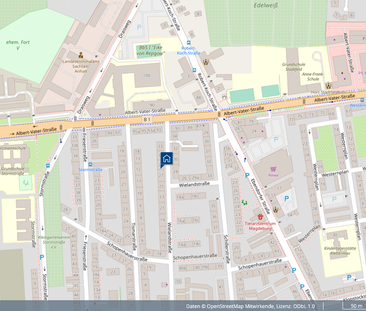 Charmante 3-Raum-Wohnung in Stadtfeld Ost - Foto 1