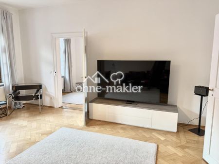 Hochwertige 4-Zi.-Wohnung im Lehel am Isartor Bestlage. 2 OG. mit Garten, ab 3 Monaten. - Foto 4