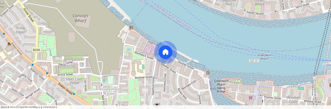 Stretton Mansions, Glaisher Street, SE8 3JR, London