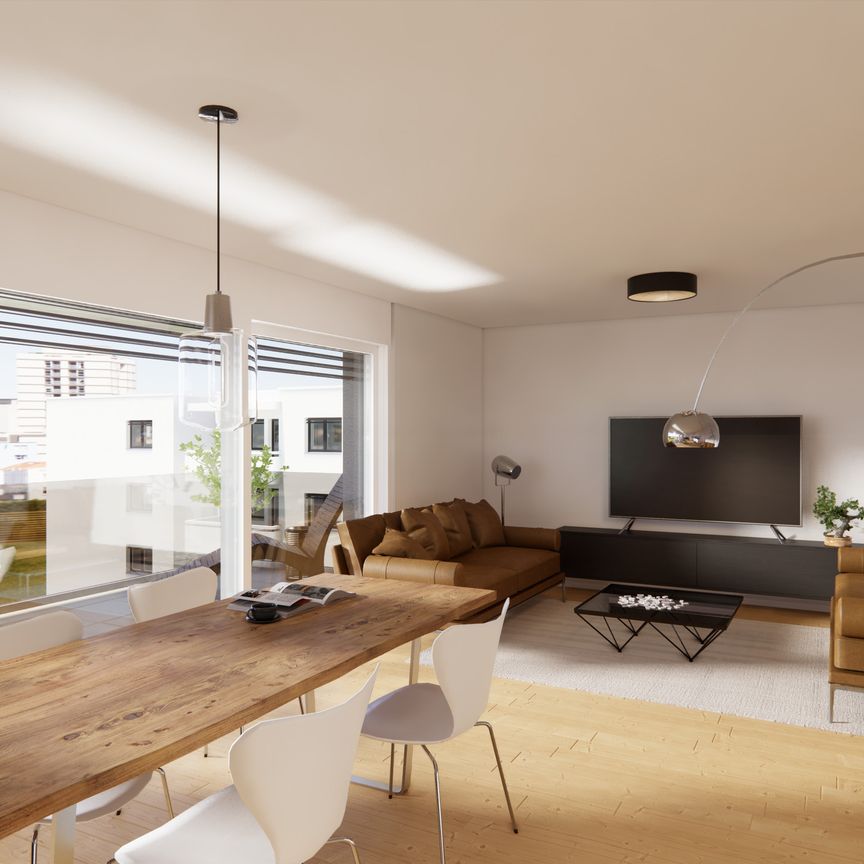 NEUF - 3½ PIECES - BULLE AVEC GRAND BALCON ! - Foto 1