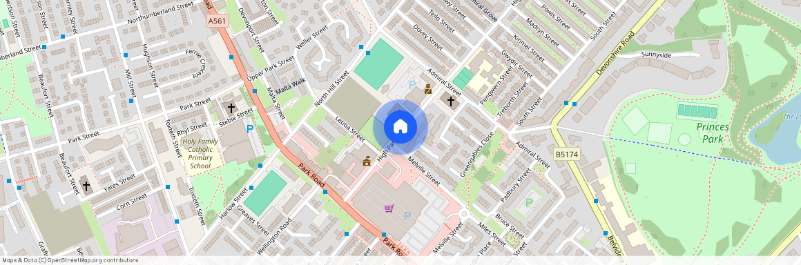 High Park Street, Liverpool, Merseyside, L8