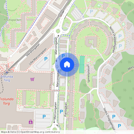 Pianogatan, Västra Frölunda