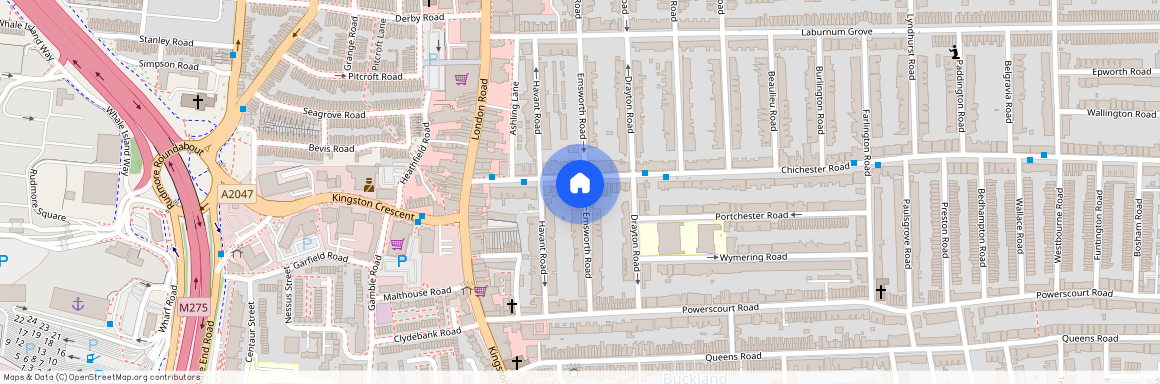 54 Ground. Fl., Chichester Road, North End, Portsmouth, Hants, PO2 0AD