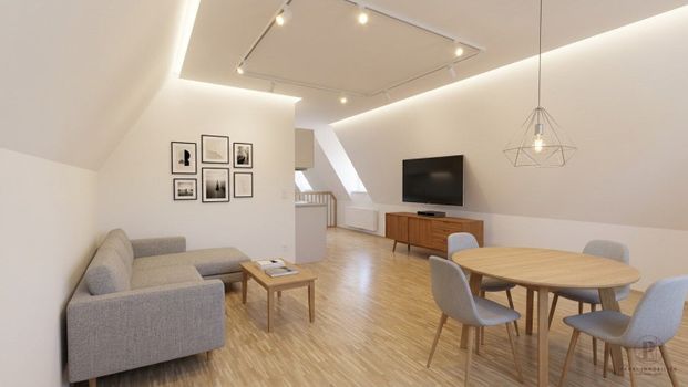 *DG-Galeriewohnung inkl. Klima und Küche möbliert am Lendplatz* - Foto 1