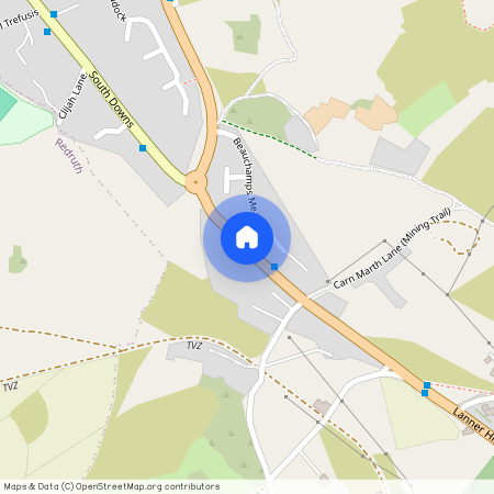 Lanner Hill, redruth, TR15