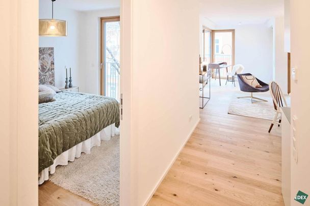 Apollogasse: Wohnen mit Qualität – Miele-Küche, Parkett & südseitige Loggia - Photo 1