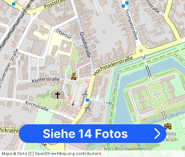 Moderne 3-Zimmerwohnung mit Balkon in historischer Stadtvilla von M... - Foto 1