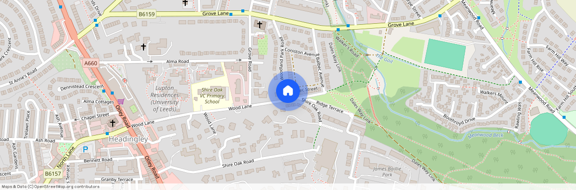 BILLS INCLUDED - Wood Lane, Headingley, Leeds, LS6