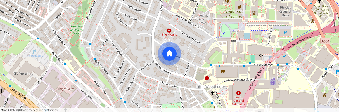 Flat 7, 25 Hyde Terrace, Leeds