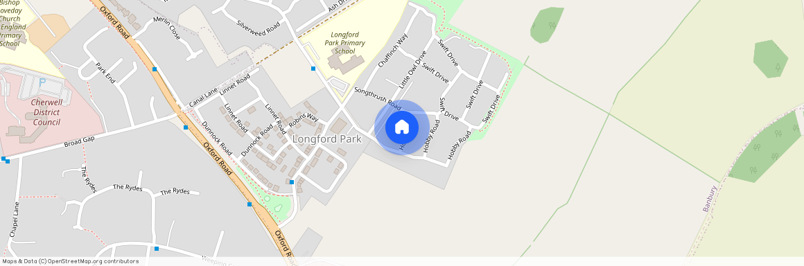 Hobby Road, OX1, Banbury